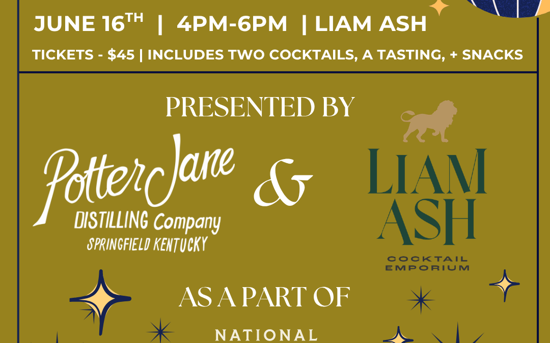 Never Say Never Happy Hour X Potter Jane Distilling Company